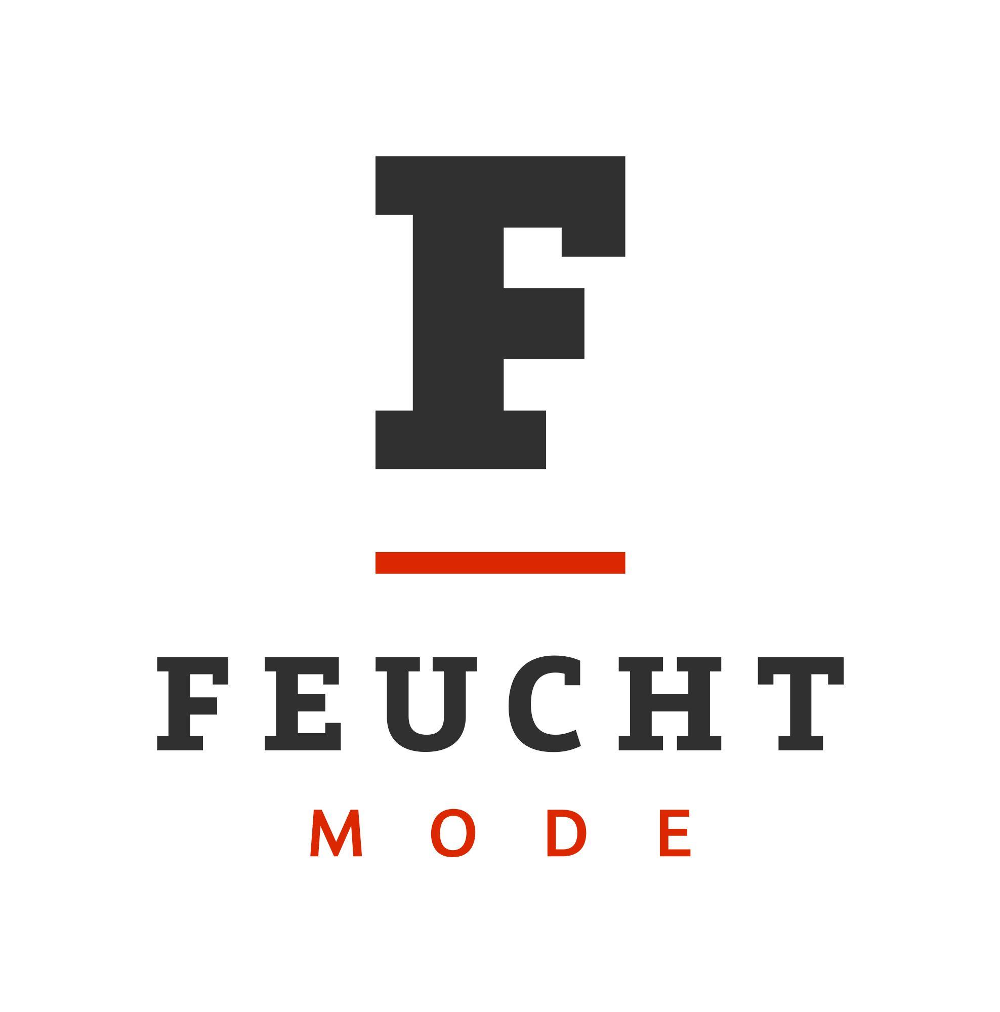 Feucht Mode logo featuring a large black 'F' and the company name 'FEUCHT MODE'.